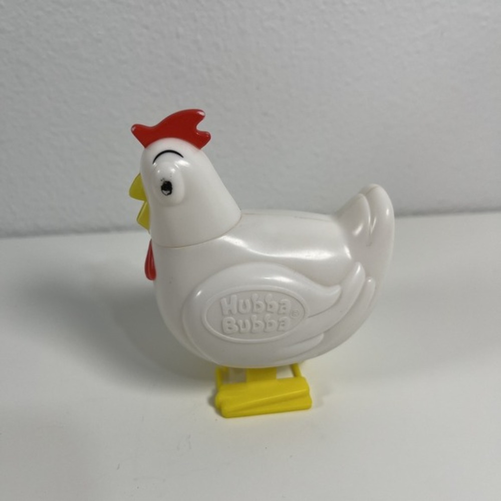 Hubba Bubba Cluckers Walking Chicken Gum‎ Candy Dispenser Wind Up Toy